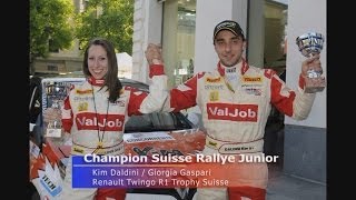 Renault Twingo R1 Trophy Suisse  RIV 2013 won by KrummenacherBayard Champion DaldiniGaspari [upl. by Ettenrahc717]