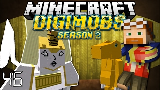 Minecraft DIGIMOBS SEASON 2 EP 46  Nefertimon [upl. by Mandler]