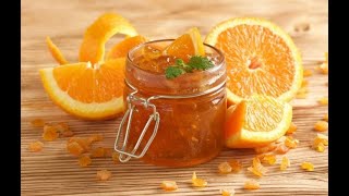 Confiture dorange مربى البرتقال بطريقة منزلية سهل ورائع [upl. by Asillim216]