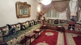 الصالون المغربي أخر المستجدات فالطلامط 2017 salon marocain [upl. by Trula]