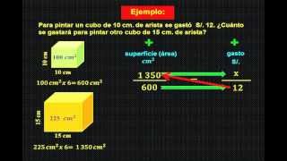 REGLA DE TRES SIMPLE DIRECTA  EJERCICIOS Y PROBLEMAS  MATEMÁTICA [upl. by Avi249]