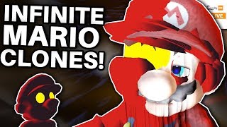 What if INFINITE Cosmic Clones Were Spawned in Super Mario Galaxy 2 [upl. by Eadwina]