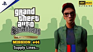 GTA San Andreas Definitive Edition  Mission 44  Supply Lines  4K 60FPS HDR [upl. by Velda]