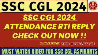 SSC CGL 24 TIER 1 Attendance Bus itna sa hi competition Result update CGL 2024 CGL Mains Exam [upl. by Sharp683]