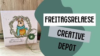 Freitagsrelease bei Creative Depot  Adventskränze Weihnachten und Co [upl. by Traggat]