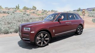 BeamNGdrive  Rolls Royce Cullinan 68 Stock 2020  Car Show Test Drive Crash [upl. by Jacobsen465]