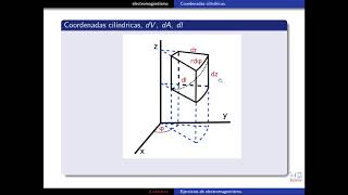 Coordenadas cilíndricas diferencial de volumen área y longitud [upl. by Namzed852]