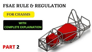 Part 2  FSAE Chassis General Rules and Regulations  As per 2022 RuleBook  MH MHB MHBS [upl. by Kcim]