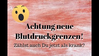 ⚠️ Achtung neue Blutdruckgrenzen 😳 Zählst AUCH DU jetzt als krank  Bluthochdruck Lüge MUST SEE [upl. by Wise]