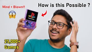 PlayStation Games in Your Pocket 😱 Crazy Handheld Game Console India 2024 [upl. by Hareenum]