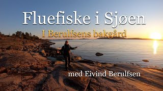 Fluefiske i sjøen Episode 1  2020 I Berulfsens bakgård Med Fluefiskern Eivind Berulfsen [upl. by Hershel]