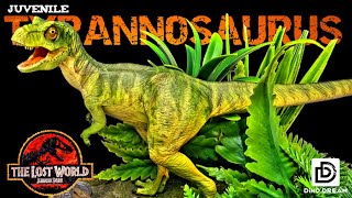 Dino Dream The Lost World Jurassic Park Juvenile Tyrannosaurus rex in the Forest Review [upl. by Timms976]