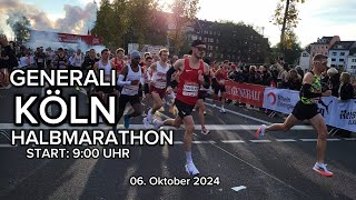 Generali Köln Halbmarathon 2024  START 900 Uhr [upl. by Hubey314]