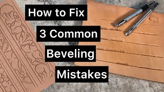 How to fix 3 common beveling mistakes [upl. by Jenesia]