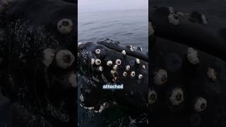 Whale pimples  Barnacles  animals facts ocean shorts whale barnacles [upl. by Schmitt]