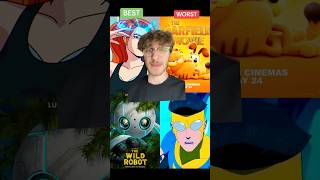 BEST amp WORST ANIMATED MOVIES 2024 movies [upl. by Irafat]