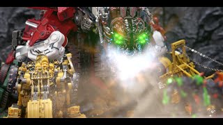 Use stopmotion to reduction Transformers 2 Devastator DS [upl. by Eide]