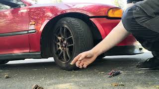 Refixer un pare choc de Honda Civic pour pas cher [upl. by Spear239]