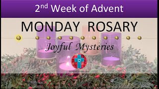 Monday Rosary • Joyful Mysteries of the Rosary 💙 December 11 2023 VIRTUAL ROSARY  MEDITATION [upl. by Verda]