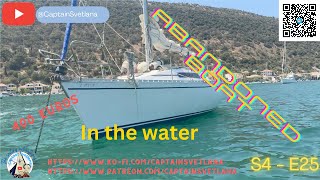 400 euro abandoned boat  the first week in the water  S4 E25 HD 1080p [upl. by Aisemaj518]