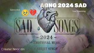 Top 10 sad song 2024 New Lofi song sad 2024 Music Lovers 2024 sad breakup [upl. by Nuahsel]