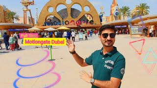 Motiongate Dubai  Full Tour  All park rides  Dubai Parks and Resort 2020 [upl. by Sivet]