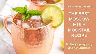 Moscow Mule Mocktail NonAlcoholic [upl. by Stimson634]