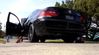 2006 BMW 760i 760li muffle delete  start up [upl. by Notyal593]