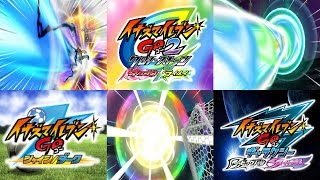 Inazuma Eleven GO Series  All 324 Hissatsu Techniques All Fully Evolved [upl. by Kliber85]