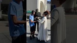 Bride of Frankenstein showing Thomas the bolts on Frankenstein shorts universalstudios autism [upl. by Tama]