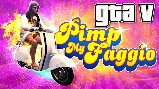 GTA 5 Online Funny Moments  Pimp My Faggio Special [upl. by Rossi]