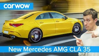 New MercedesAMG CLA 35 2020  is it worth the extra £££ over the A35 hatch or saloon [upl. by Pharaoh]