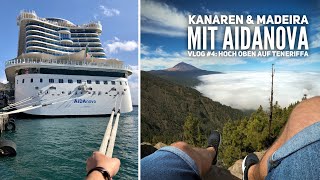 AIDA Vlog 4 Kanaren amp Madeira mit AIDAnova  Der Teide auf Teneriffa [upl. by Angy]