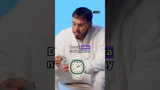 Anuel presenta su exclusivo reloj valorado en más de 500mil dolares 😱 lujo riqueza exclusividad [upl. by Orgel]