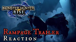 Monster Hunter Rise  Rampage Trailer Reaction [upl. by Issiah]