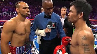 MANNY PACQUIAO vs KEITH THURMAN Full Fight Highlights [upl. by Ahsitul]