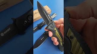 НОЖ Полуавтомат Ganzo G628GR survival edc knifeclub everydaycarry нож carpfishing fishing [upl. by Welcher]