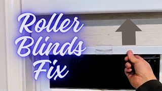 How To Fix Roller Blinds That Wont Go All The Way Up [upl. by Joellen]