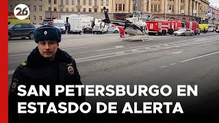 GUERRA RUSIA  UCRANIA  San Petersburgo en estado de alerta [upl. by Antonetta]