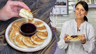 ДРОЖЖЕВЫЕ ОЛАДЬИ на молоке🥞 Как в детстве😃 Вкусно и просто ПЫШНЫЕ домашние ОЛАДЬИ от Лизы Глинской👌 [upl. by Neyud]