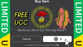 Sniping Hot dog Stand 15 FREE UGC LIMITED [upl. by Yeldoow]