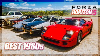 Forza Horizon 5  Best Car from 1980s [upl. by Rudwik285]