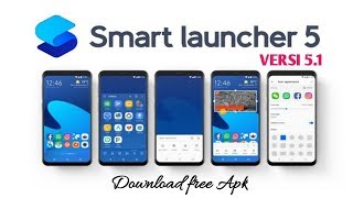 Smart Launcher 5 pro apk download  versi 51 [upl. by Dreeda]