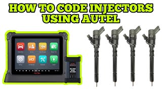 2025 How To Code Injectors Using Autel Maxisys Ultra Lite J2534 [upl. by Damalis]