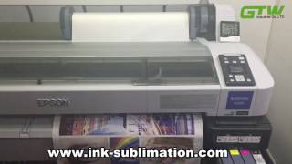 Epson original ink and sublimation paper for Epson printer [upl. by Phoebe]