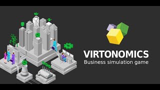 Juego de estrategia económica simulación empresarial Virtonomics Descargar en Google Play [upl. by Elstan734]