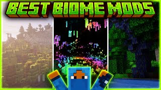 Top 5 BEST BIOME Mods For Minecraft  Forge amp Fabric [upl. by Gradeigh]