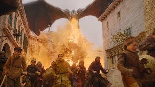 Game of Bell Tolls Daenerys destroys Kings Landing Metallica For Whom the Bell Tolls [upl. by Aisatsana]