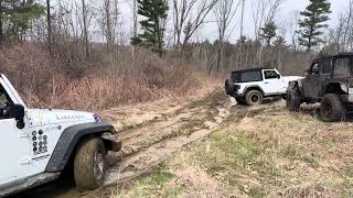 Jeeps off roading connecticut wheeling sahara jeep [upl. by Oidualc]