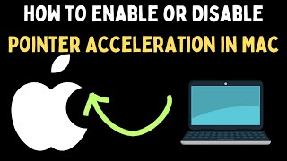 How to Enable or Disable Pointer Acceleration in Mac [upl. by Aciram82]